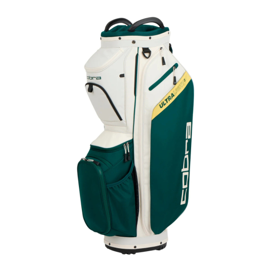 Cobra Ultralight 2 Cart Bag - Sugared Almond/Dark Myrtle/Sunny Yellow i gruppen Golfbagar / Vagnbagar hos Tee Two Green AB (909909-06)