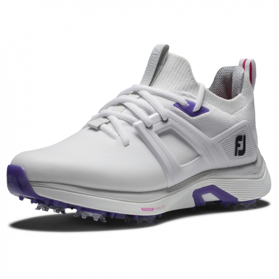 Footjoy Womens HyperFlex Medium - White/Grey i gruppen Golfskor / Golfskor Dam hos Tee Two Green AB (98167M)