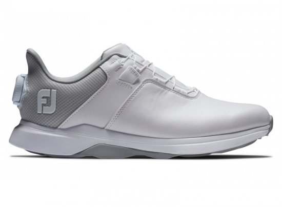 Footjoy Womens Prolite Boa Medium - White/Grey i gruppen Golfskor / Golfskor Dam hos Tee Two Green AB (98206M)