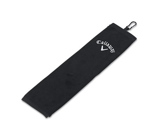 Callaway Trifold Towel - Black i gruppen Tillbehr  / Handdukar hos Tee Two Green AB (CG3FLDSVRT)