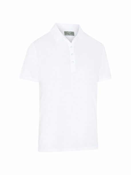 Callaway Womens Tournament Polo - Bright White i gruppen Golfklder / Golfklder Dam / Piktrjor hos Tee Two Green AB (CGKS80V0-100)