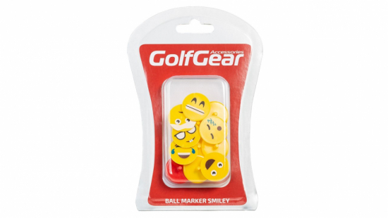 Smiley Ballmarker 12-pack i gruppen Tillbehr  / Tillbehr hos Tee Two Green AB (DB0073)