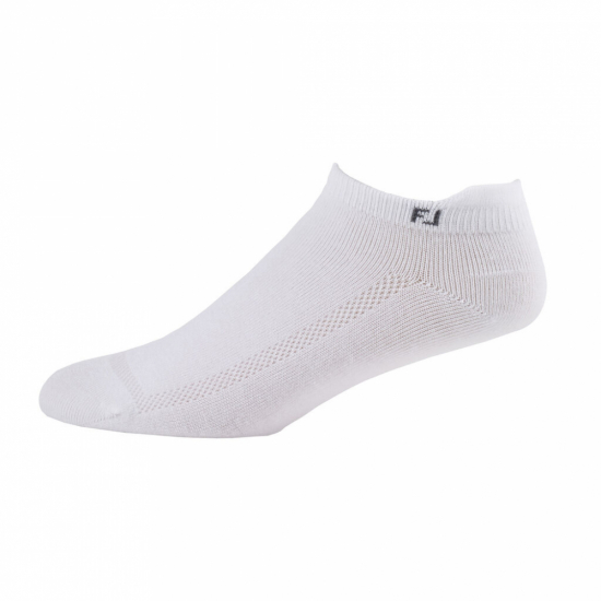 Footjoy ProDry Womens LW Roll Tab - White i gruppen Golfklder / Strumpor/Blten hos Tee Two Green AB (FJ17045H)