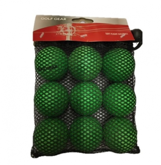 Golfgear Soft Flight Golfball - 9-pack i gruppen Golfbollar / Trningsbollar hos Tee Two Green AB (GG_D0312)