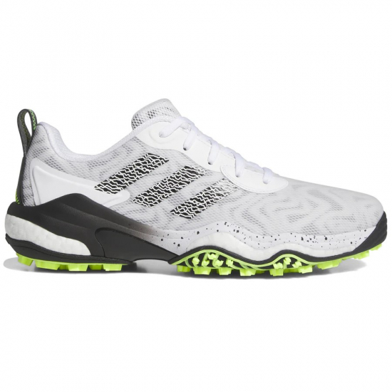 Adidas Mens Codechaos 25 - White/Black/Lemon i gruppen Golfskor / Golfskor Herr hos Tee Two Green AB (IF3268)