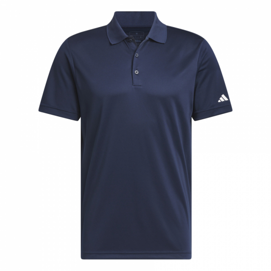 Adidas Mens Performance Polo - Navy i gruppen Golfklder / Golfklder Herr / Piktrjor hos Tee Two Green AB (IU4442)