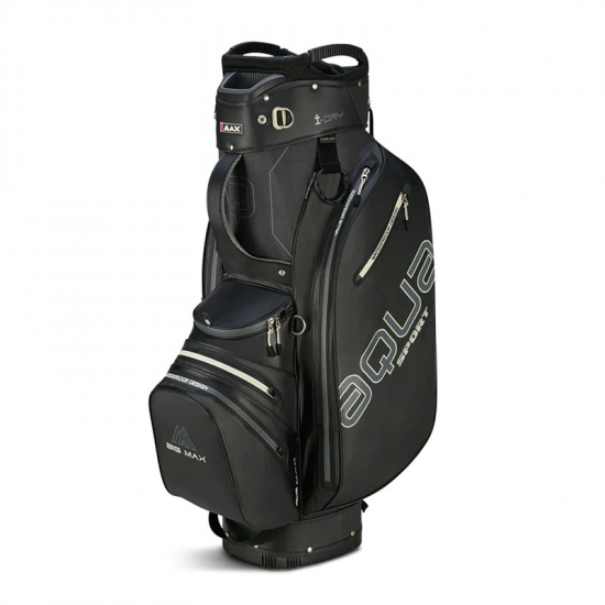 Big Max Aqua Sport 4 Cartbag - Black i gruppen Golfbagar / Vagnbagar hos Tee Two Green AB (MX-B23.11.01.01)