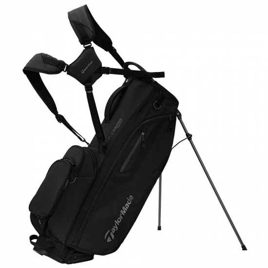 Taylormade FlexTech Crossover Standbag - Black i gruppen Golfbagar / Brbagar hos Tee Two Green AB (N2657801)