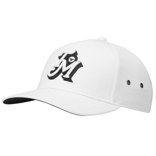 Taylormade Retro Metal Eyelet Cap - White i gruppen Golfklder / Kepsar hos Tee Two Green AB (N2680618)