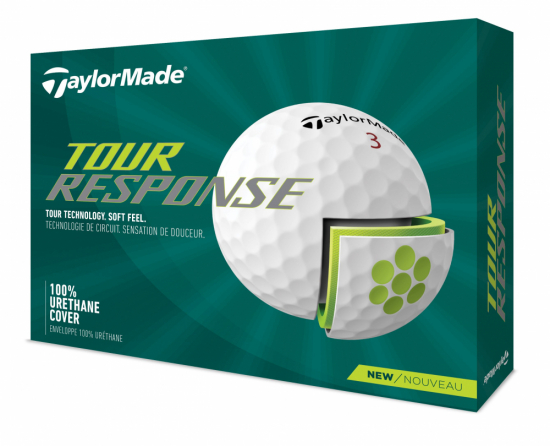 Taylormade Tour Response 2022 - White i gruppen Golfbollar / Nya Golfbollar hos Tee Two Green AB (N7638401)