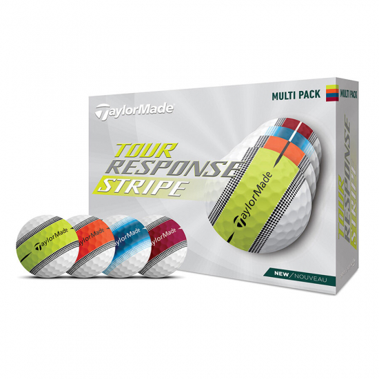 Taylormade Tour Response Multi Stripe 2022 i gruppen Golfbollar / Nya Golfbollar hos Tee Two Green AB (N7677001)