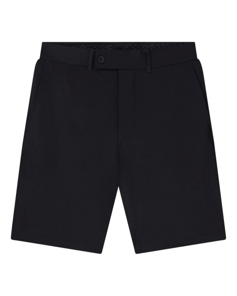 Lyle & Scott Mens Airlight Shorts - Jet Black i gruppen Golfklder / Golfklder Herr / Shorts hos Tee Two Green AB (SH1460GC-Z865)