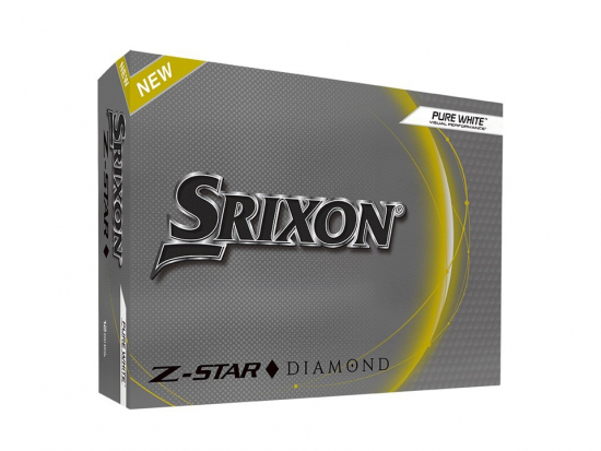 Srixon Z-Star Diamond 2023 - White i gruppen Golfbollar / Nya Golfbollar hos Tee Two Green AB (SRX-ZSD23)