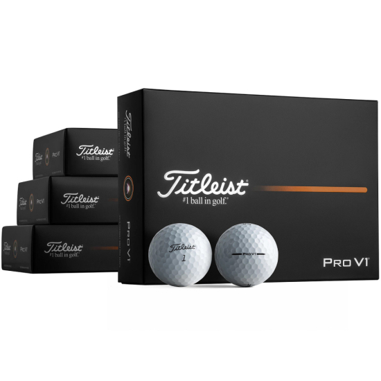 Titleist 2025 Pro V1 Loyalty Pack (4 dussin) - White i gruppen Golfbollar / Nya Golfbollar hos Tee Two Green AB (T2029S-4DLRD)