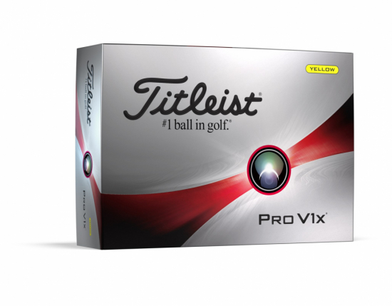 Titleist 2023 Pro V1x - Yellow i gruppen Golfbollar / Nya Golfbollar hos Tee Two Green AB (T2148S)