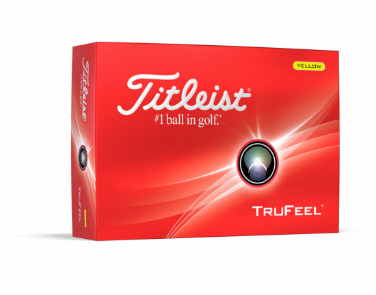 Titleist 2024 TruFeel - Yellow i gruppen Golfbollar / Nya Golfbollar hos Tee Two Green AB (T6136S)