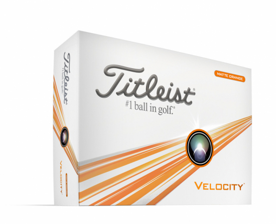 Titleist 2024 Velocity - Matt Orange i gruppen Golfbollar / Nya Golfbollar hos Tee Two Green AB (T8226S-M-2)