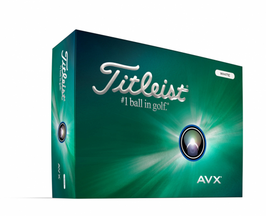 Titleist 2024 AVX - White i gruppen Golfbollar / Nya Golfbollar hos Tee Two Green AB (T9014S)