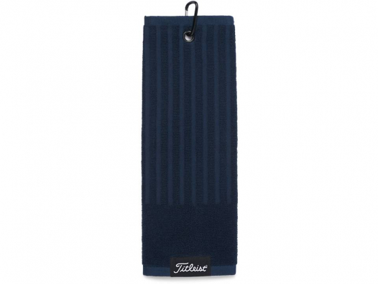 Titleist Players Trifold Cart Towel - Navy i gruppen Tillbehr  / Handdukar hos Tee Two Green AB (TA22PTFCTE-4)