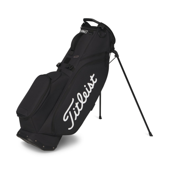 Titleist Players S4 Standbag 2026 - Black/Black/White i gruppen Golfbagar / Bärbagar hos Tee Two Green AB (TB26SX4-001)