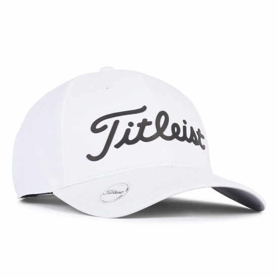 Titleist Players Performance Ball Marker Cap - White/Black i gruppen Golfklder / Kepsar hos Tee Two Green AB (TH22APPBMN2-10)