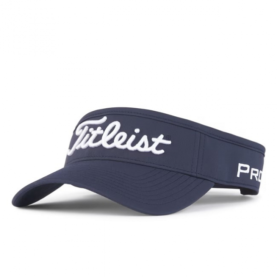 Titleist Tour Performance Visor - Navy/White i gruppen Golfklder / Kepsar hos Tee Two Green AB (TH22VTPSN2-41)