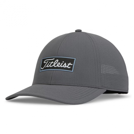 Titleist Oceanside Cap - Charcoal/Black/Tidal i gruppen Golfklder / Kepsar hos Tee Two Green AB (TH24AON2-004)