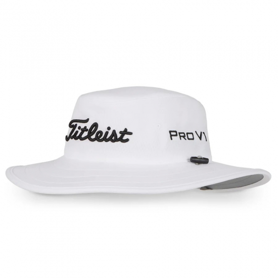 Titleist Tour Aussie Hat 2024 - White/Black i gruppen Golfklder / Kepsar hos Tee Two Green AB (TH24TAUSE-10)