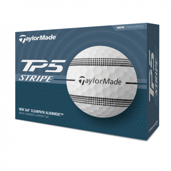 Taylormade TP5 2024 - Stripe i gruppen Golfbollar / Nya Golfbollar hos Tee Two Green AB (V9902001)