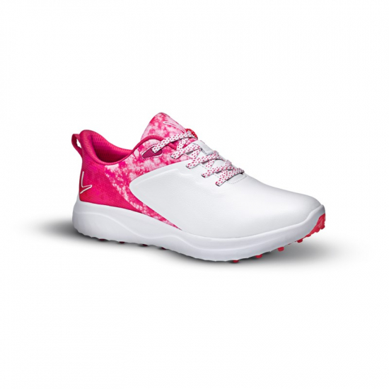 Callaway Womens Anza - White/Pink i gruppen Golfskor / Golfskor Dam hos Tee Two Green AB (W685-43)